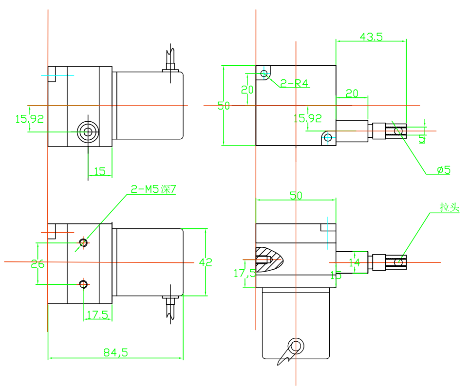 LS-XF04-M系列拉線位移傳感器(圖1)